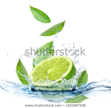 Foto stock: Juicy Lime And Mint