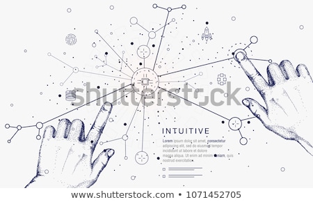 Stockfoto: Artificial Intelligence Circle Icon