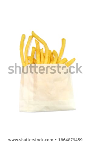 ストックフォト: French Fries In Paper Bag