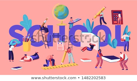 Stock photo: School Vector Illustration