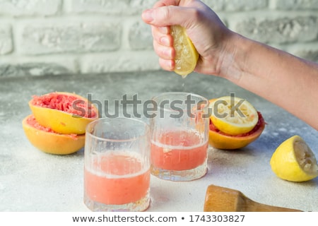 Stockfoto: Grapefruit Squeeze