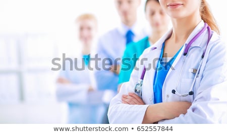 Foto stock: Health Care Professionals In Lab