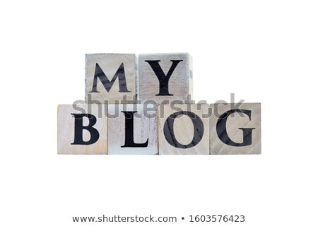 Stockfoto: This Is My Blog