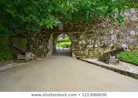 Stock photo: Castro De Vigo Park In Galicia Spain