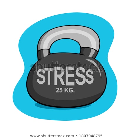 Illustration Of Stress Word Zdjęcia stock © winnond