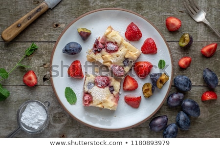 [[stock_photo]]: Delicious Cake With Fresh Strawberry