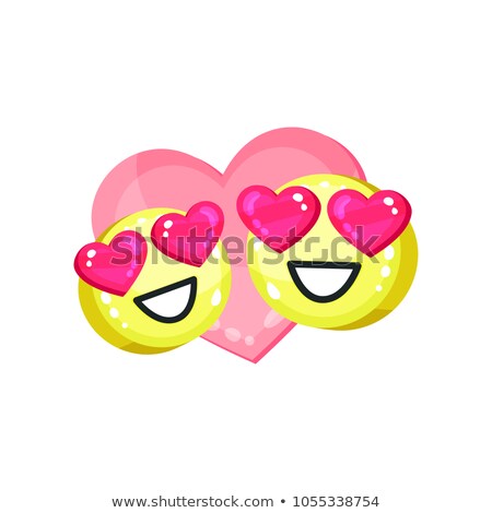 Stock foto: Glossy Heart Vector Illustration