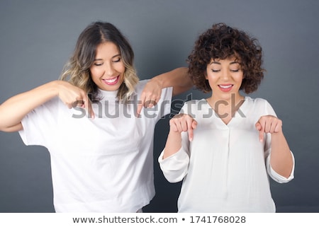 Stok fotoğraf: Beauty Portrait Of Two African American Girls