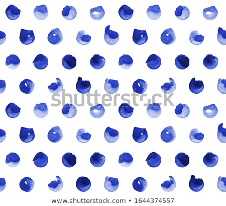 Stockfoto: Cobalt Blue Abstract Background With Geometric Shape