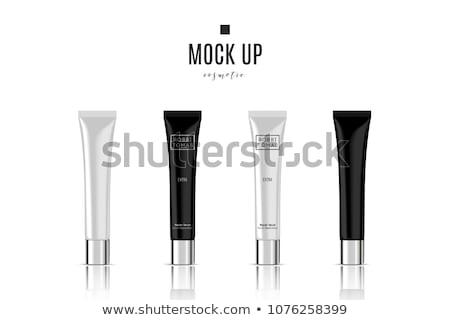 Stock foto: Black And White Tubes Mockup