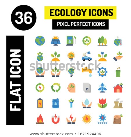 Foto stock: Flat Icons Vector Set 36 - Medical Collection