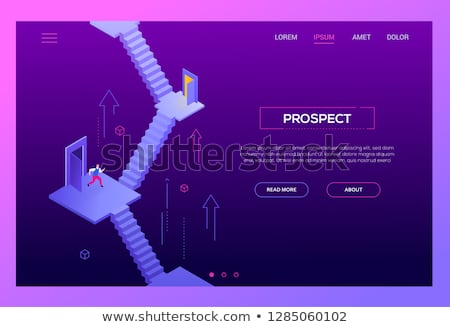 [[stock_photo]]: Business Prospect - Modern Isometric Vector Website Header