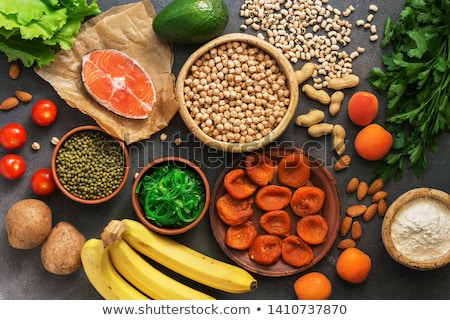 Stock photo: Products Containing Potassium Healthy Food Concept