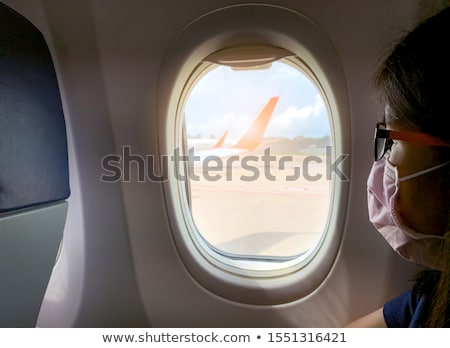 Stockfoto: Wuhan Coronavirus 2019 Ncov Novel Corona Virus Travel People Wearing Surgical Mask At China Airport