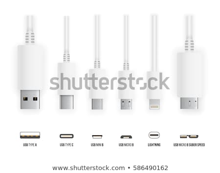 Foto stock: Abo · de · conectores · usb