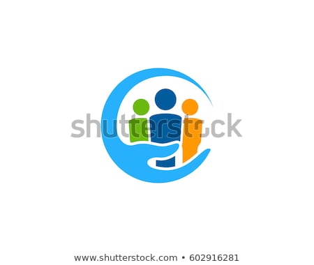 Сток-фото: Community Care Logo
