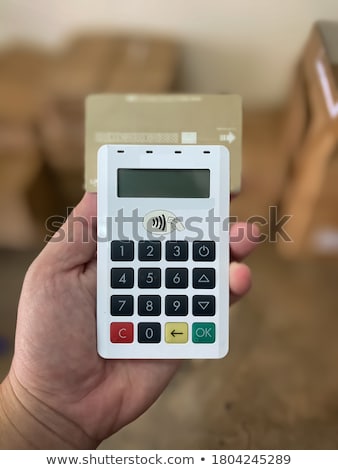 Zdjęcia stock: Portable Card Machine