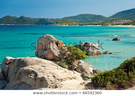 Stok fotoğraf: Scenic Sardinia Island Landscape Italy Sea Coast