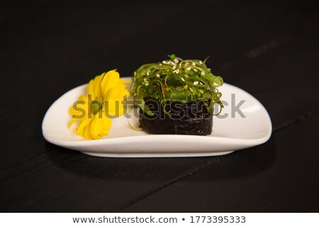 Stock photo: Gunkan Chuka Seaweed