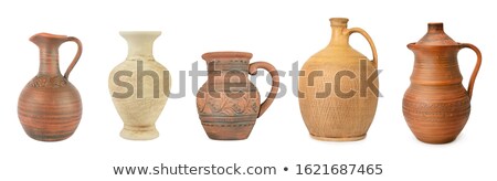 Old Water Ceramic Vase Foto d'archivio © Serg64