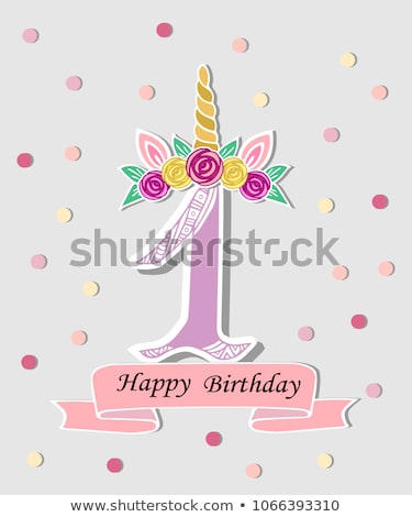 Stockfoto: Old Sign With Unicorn