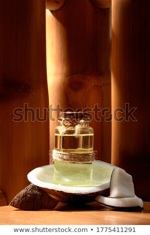 Stok fotoğraf: Coconut And Massage Oil