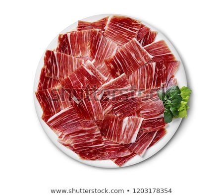 Сток-фото: Dish Of Iberian Ham