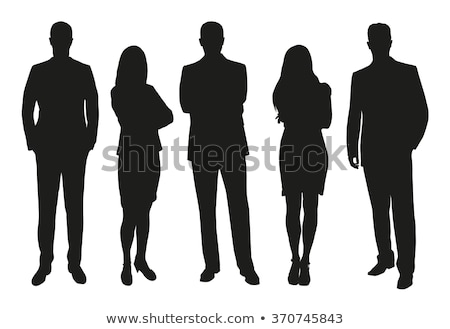 Stock photo: Business People Silhouette