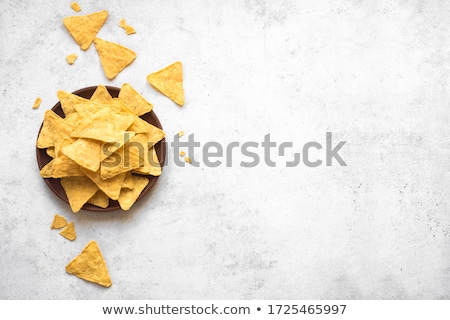 Stock foto: Mexican Nachos Chips