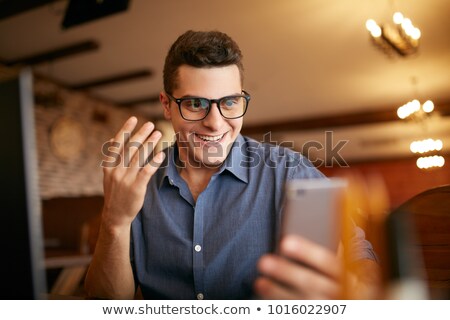 Stock photo: Happy Man With Canned Money