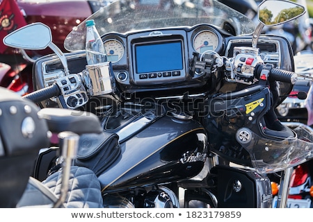 Foto stock: Motorcycle