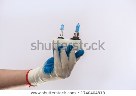 Stock photo: Car Halogen Light Bulb