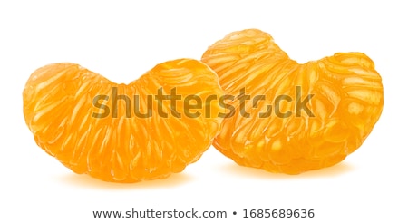 Stok fotoğraf: Fresh Peeled Mandarins Tangerines