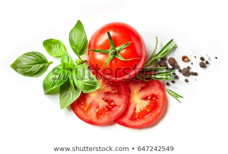 Zdjęcia stock: Colorful Food Ingredients On White Background