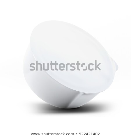 Stock fotó: Chinese Food Box With White Cup 3d Rendering