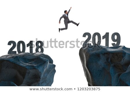 Сток-фото: The Concept Of Transition Between 2018 And 2019