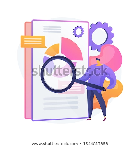 [[stock_photo]]: Business Documents Scanning Vector Concept Metaphor