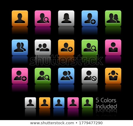 Avatar Icons Colorbox Series Foto stock © Palsur