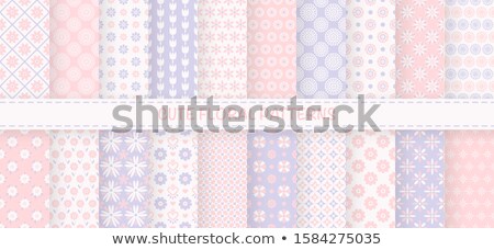 Foto stock: Delicate Pastel Background With Light Curtain And Flower To Hol