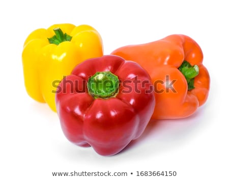 Stok fotoğraf: Red And Yellow Bell Peppers