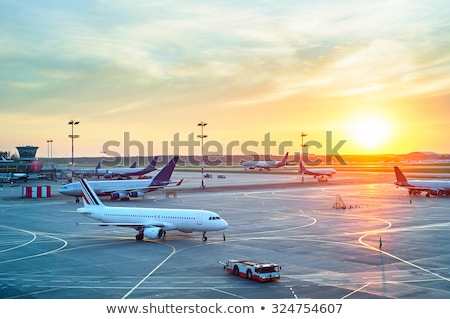 Сток-фото: Plane In Airport