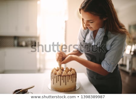 ストックフォト: Women Making Cakes