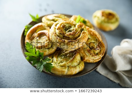 Stok fotoğraf: Puff Pastry Pinwheels