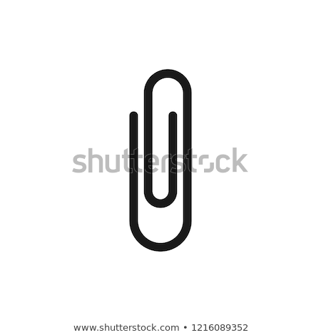 Stock fotó: Paper Clip Icons