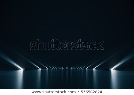 Foto stock: Abstract Dark Background With Light Lines