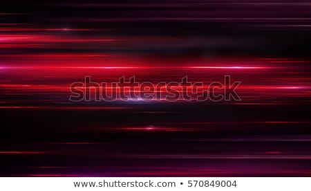 Zdjęcia stock: Abstract Red Glowing Particles Technology Background Design