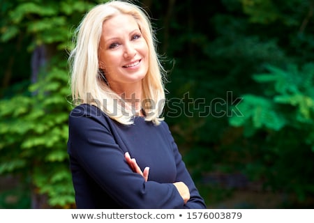 [[stock_photo]]: Attractive Blond Woman Outdoors