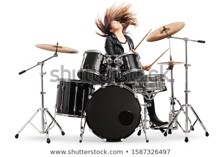 Foto stock: Drummer