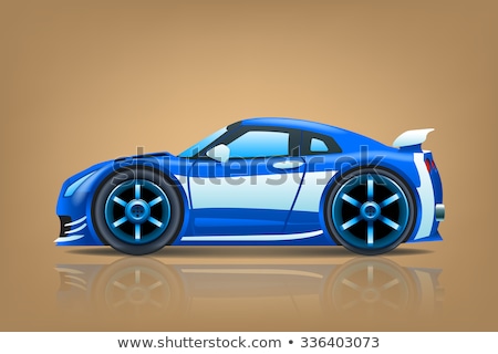 Foto stock: European Sportcar Front View