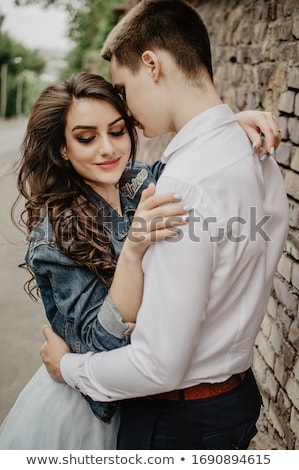 Stok fotoğraf: Fashion Style Photo Of An Attractive Young Couple